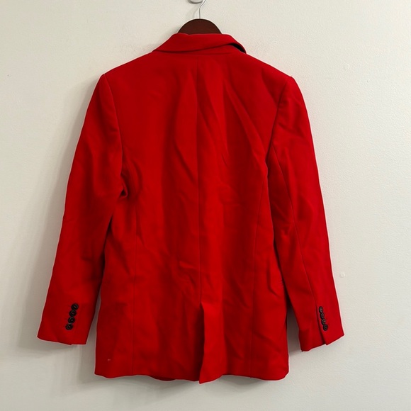 Zara oversized red blazer sz S - Picture 5 of 7